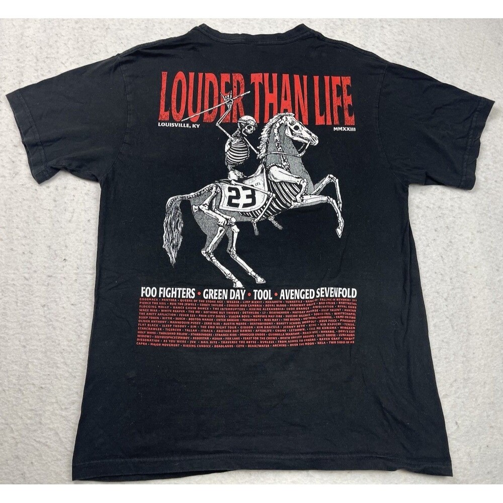 Louder Than Life Festival 2023 MMXXIII Louisville, Ky Size Medium T-Shirt